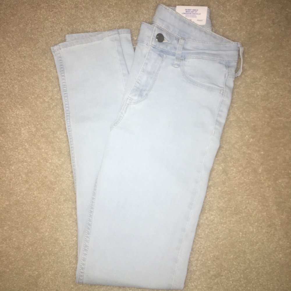 H&M Brand New Light Blue Skinny Jeans